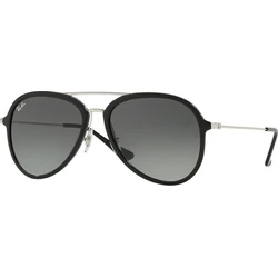 Ray Ban Unisex Sunglasses with Black Frame and Black Gradient Lens RB4298 601/71