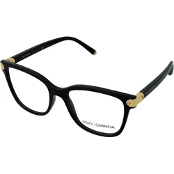 Dolce & Gabbana Women's Acetate Frame Glasses Black DG5036-501