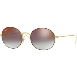 Ray Ban Unisex Sunglasses Black Metal Frame with Red Gradient Mirror Lens RB3594 9114U0