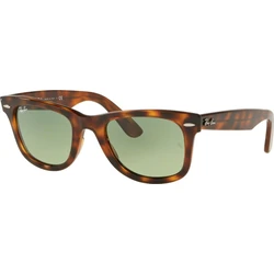Ray Ban Wayfarer Ease Unisex Γυαλιά Ηλίου με Καφέ Ταρταρούγα Κοκκάλινο Σκελετό και Πράσινο Ντεγκραντέ Φακό RB4340 6397/4M