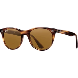 Ray Ban Wayfarer II Unisex Sunglasses RB2185 954/33 - Brown Tortoise Acetate Frame, Brown Polarized Lenses
