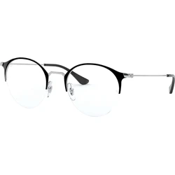 Ray Ban Metal Frame Eyeglasses Black RB3578V 2861 (50)