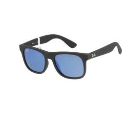 Ray Ban Παιδικά Γυαλιά Ηλίου Άθραυστα Τετράγωνα με Μπλε Καθρέφτη Φακό, 7-11 ετών - RJ9069S-702855-48