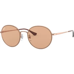 Ray Ban x Team Wang Unisex Sunglasses — Pink Gold Acetate Frame with Brown Lens RB3612 903593