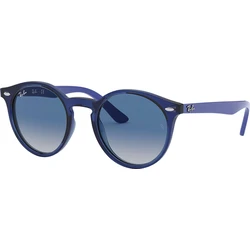 Ray Ban Unbreakable Round Kids Sunglasses Blue RJ9064S (44/19/130)