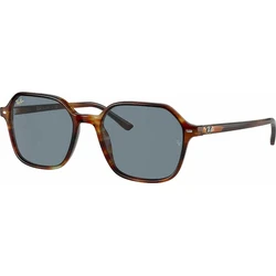 Ray Ban John Unisex Sunglasses RB2194 954/62 Brown Tortoise Acetate Frame with Blue Lenses