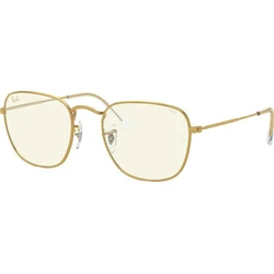 Ray Ban Frank RB3857 9196BL - Μεταλλικά γυαλιά προστασίας οθόνης σε χρυσό, μέγεθος 51
