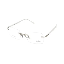 Ray Ban Metal Frame Glasses Aviator Silver - RX8767-1228-51