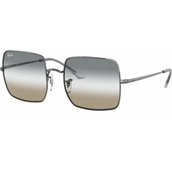 Ray Ban Square Women's Sunglasses - Grey Metal Frame & Grey Gradient Lens | RB1971 004/GH
