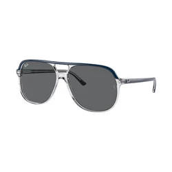Ray Ban Men's Sunglasses RB2198 1341B1 — Blue Acetate Frame, Black Lenses (56/14/145)