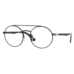 Persol Men's Metal Eyeglass Frame PO2496V 1138 Black 52/19/145