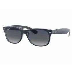 Ray Ban Wayfarer Unisex Sunglasses Blue Acetate Frame with Blue Degraded Polarized Lens RB2132 660/778 (55/18/145)