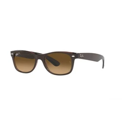 Ray Ban Wayfarer Unisex Γυαλιά Ηλίου RB2132 Καφέ Κοκκάλινος Σκελετός Καφέ Ντεγκραντέ Polarized 55/18/145