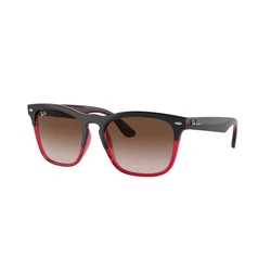 Ray Ban Men's Sunglasses RB4487 6631/13 - Black Acetate Frame with Brown Gradient Lenses