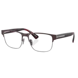 PRADA Men's Metal Frame Eyeglasses Red PRPR57Z (PR57ZV-12G1O1)