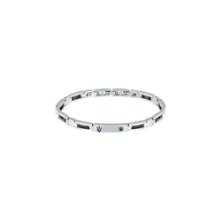 Maserati ARM RING Ανδρικό Βραχιόλι από Ανοξείδωτο Ατσάλι JM423ATZ28 (18+3,5cm)