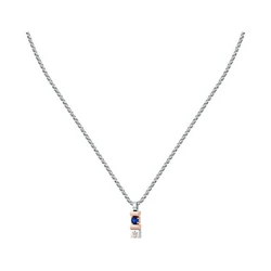 Maserati Κολιέ Ροζ Επιχρυσωμένο Ατσάλι 45CM JM334AXO06