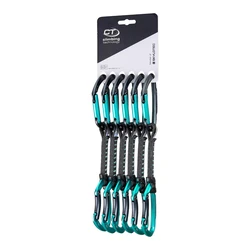 Σετ quickdraws Skylotec Lime DY 12 cm - 6 τεμάχια (Ανθρακί / Μπλε Marine)