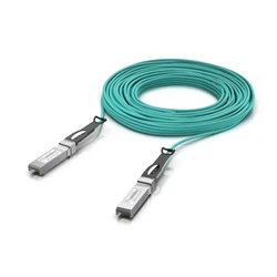 Ubiquiti Καλώδιο Οπτικής Ίνας SFP+ 30m Τιρκουάζ 1τμχ UACC-AOC-SFP28-30M