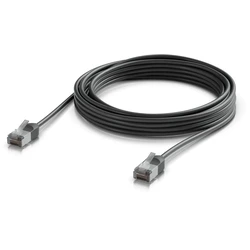 Ubiquiti F/UTP Cat.6a (Gigabit) Καλώδιο Δικτύου Ethernet 5m Μαύρο