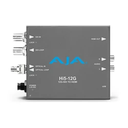AJA HI5-12G Μετατροπέας 12G‑SDI σε HDMI (Βίντεο & Ήχος)