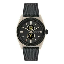 Jason Hyde Men's 40mm Quartz Chronograph Watch with Black Fabric Strap JH41006