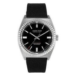 Jason Hyde Men's Watch 40mm Battery Quartz with Black Textile Strap JH10025