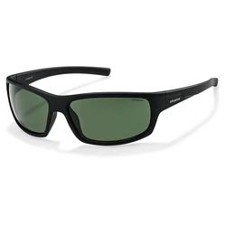 Polaroid Men's Sunglasses P8411 9CA/RC Black Acetate Frame with Green Polarized Lenses