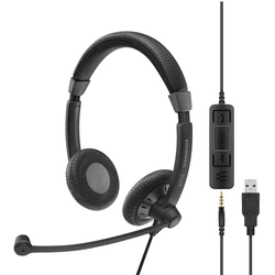 Epos Impact SC-75 On Ear Ακουστικά Πολυμέσων με Μικρόφωνο και Σύνδεση USB-A
