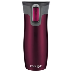 Contigo West Loop 2.0 Raspberry 470 ml - Θερμός ταξιδίου με Autoseal™ (Raspberry)