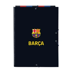 Default Safta Folio Cardboard Elastic Binder F.C. Barcelona 1st Kit 22/23