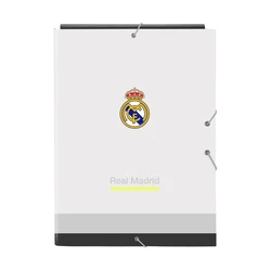Safta Real Madrid Folder with Elastic Band 25/26 Home Kit