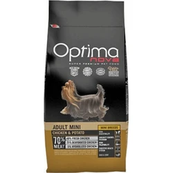 Optimanova Adult Mini 2kg Grain-Free Dry Food for Adult Small Breed Dogs with Chicken and Potatoes