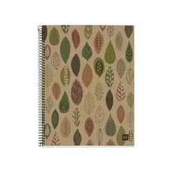 Miquelrius ECOLEAVES Recycle A4 Notebook 80 Sheets
