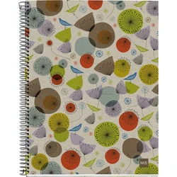 Miquelrius ECOBIRDS Recycle A4 Spiral Ruled Notebook 120 sheets