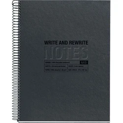 Miquelrius Notepad Recycle A4 Black 120 sheets (A602790)