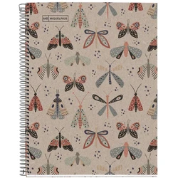 Miquelrius Notepad 'Schmetterling' Butterfly Design Recycled A4 80 Sheets