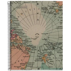 Miquelrius Recycle WELTKARTEN DESIGN Notebook A4 - 80 sheets