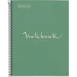 Miquelrius Notepad ECO Light Green Recycled A4 80 Sheets (A613351)