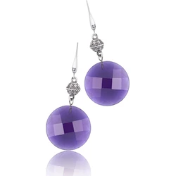 Time Force Lilac Dangle Earrings S0303654 (TJ1025P03)