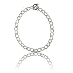 Time Force Women's Steel Necklace Chain TS5147CS