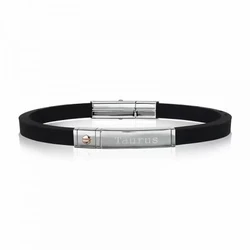 Breil Ανδρικό Δερμάτινο Βραχιόλι 20cm TJ2295