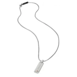 Breil Stainless Steel Necklace TJ2308 – 65 cm, Grey