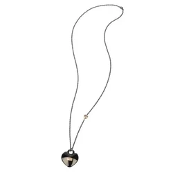 Breil Black Stainless Steel Necklace TJ2736