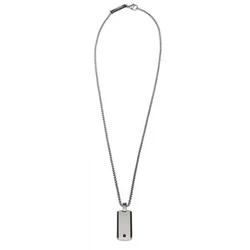 Breil Black Stainless Steel Necklace TJ2748 - 65 cm