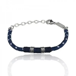 Breil Men's Steel Bracelet 20cm TJ2784 - Blue