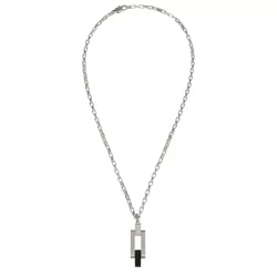 Breil Black Stainless Steel Necklace TJ2828, 60 cm