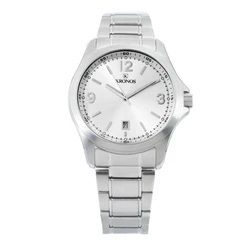 Kronos Men's Watch 42mm Silver Stainless Steel Bracelet 786.8.105.19