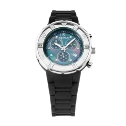 Kronos Men's Quartz Analog Watch 40.5mm Black Rubber Strap K789.CN.5C