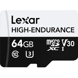 Κάρτα microSD Lexar High-Endurance 64GB U3 UHS-I 100MB/s